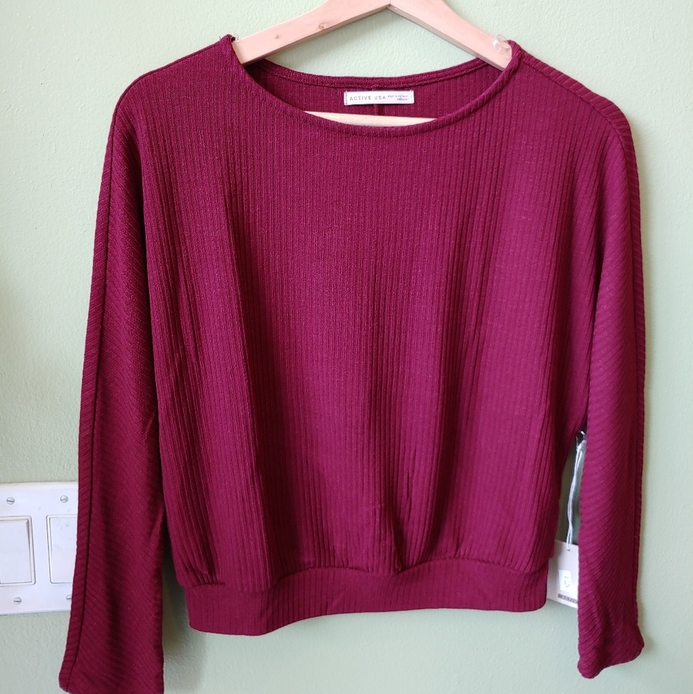 Active basic sweater